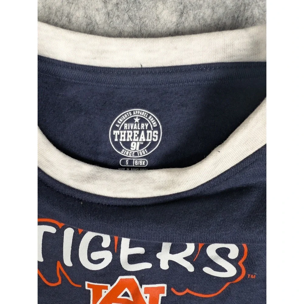 NCAA Auburn Tigers Girls Crew Sweatshirt‎ - S
